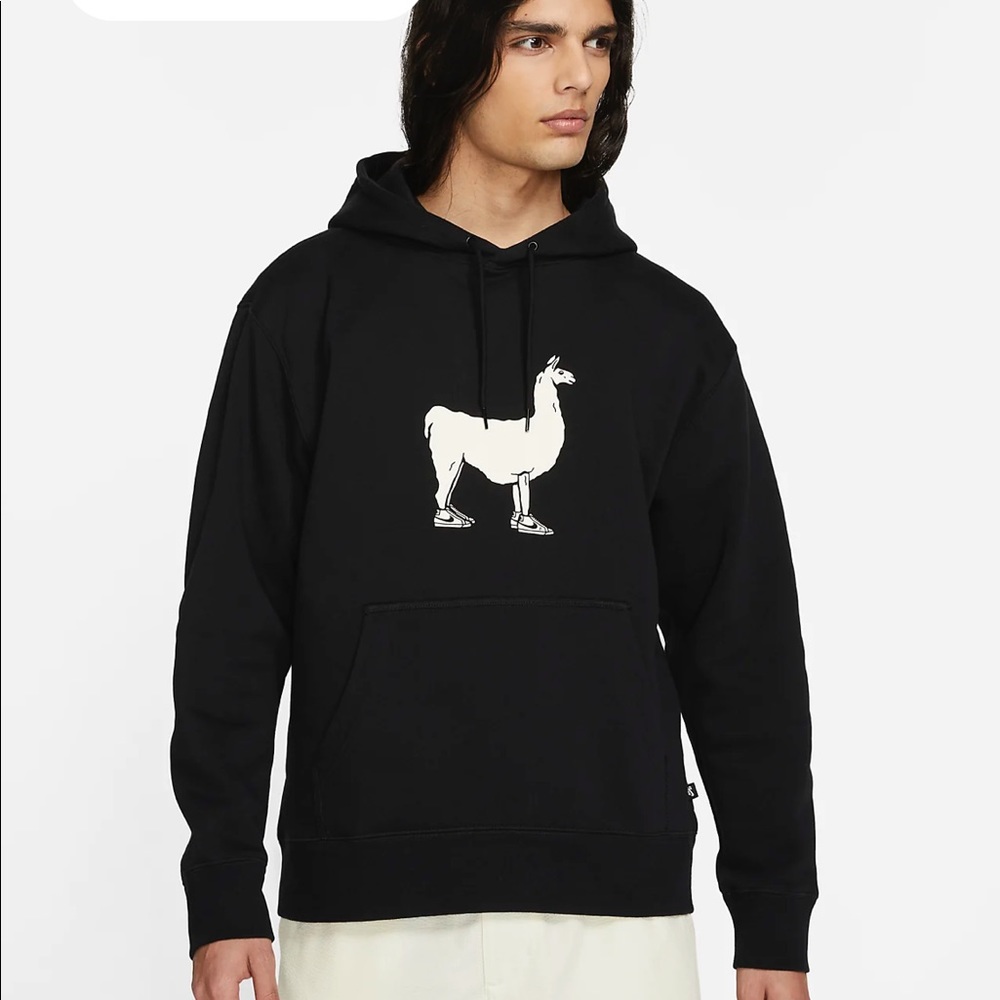 RARE NEW Large LLAMA FOREVER Nike SB hoodie